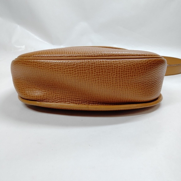 (R897) Christian Dior Shoulder Bag Brown Leather - Picture 4 of 6